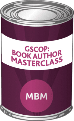 GSCOP Book author masterclass MBM tin can